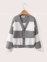  Striped Button Front Regular Girls Clothing 3787