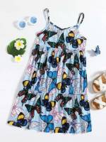  Multicolor Sleeveless Short Kids Clothing 557