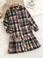  Collar Multicolor Long Sleeve Kids Clothing 768