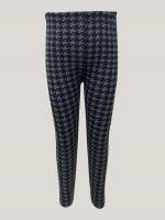 Houndstooth Multicolor Casual Girls Leggings 4320