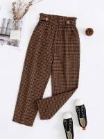 Regular Fit  Long Girls Pants 3834