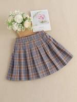  Short Plaid Girls Skirts 943