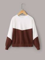 Round Neck Regular Fit Regular Multicolor Girls Sweaters 7070