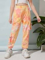  Long Regular Fit Girls Sweatpants 5456