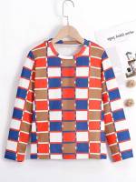  Plaid Casual Regular Kids Clothing 3327