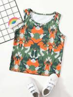 All Over Print Regular Fit Round Neck Girls Clothing 3694