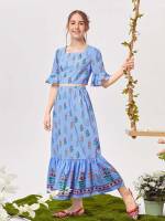 Floral  Boho Kids Clothing 872