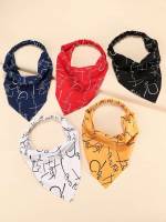  Letter Multicolor Casual Hair Bands 5861