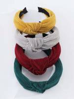 Multicolor Plain  Headbands 7595