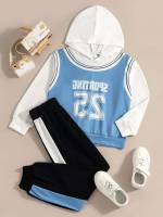 Sporty  Boys Two-piece Outfits 440