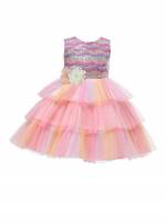  Multicolor Round Neck Kids Clothing 5250