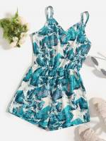 All Over Print Boho Sleeveless Kids Clothing 2459