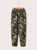 Camo Multicolor Casual Long Boys Clothing 5106