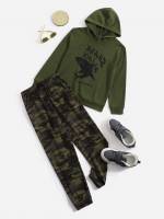 Casual Hooded Multicolor Boys Clothing 4379