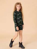  Regular Fit Zipper Short Kids Clothing 7495