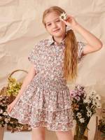  Ditsy Floral Multicolor Boho Kids Clothing 201