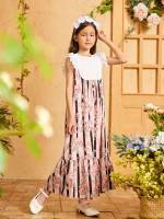  Boho Cap Sleeve Girls Dresses 836