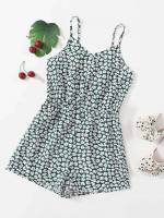 Ditsy Floral Multicolor Sleeveless Boho Girls Clothing 3851