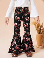 Dressy Long Floral Girls Clothing 2787