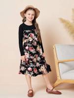  Boho Long Sleeve Girls Dresses 8795