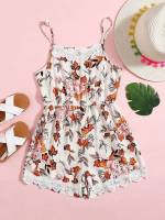  Multicolor Sleeveless Spaghetti Strap Girls Clothing 7206