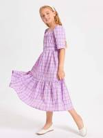  Square Neck Cute Long Girls Clothing 1171