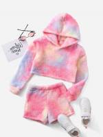 Tie Dye  Multicolor Kids Clothing 2971