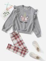  Regular Fit Long Sleeve Kids Clothing 9535