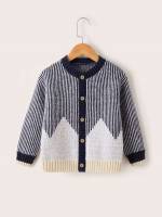  Button Front Casual Toddler Boys Knitwear 221