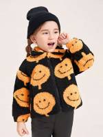  Cartoon Regular Fit Zipper Kids Clothing 823