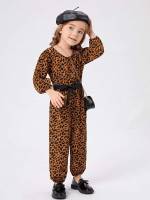 Multicolor Long Sleeve V neck Dressy Kids Clothing 1363