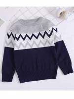  Long Sleeve Chevron Regular Toddler Boys Clothing 2756