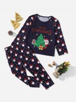 Round Neck Multicolor Casual Toddler Boys Clothing 900