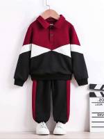  Sporty Button Front Polo Toddler Boys Clothing 772