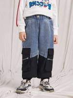 Regular Fit  Colorblock Toddler Boys Clothing 371