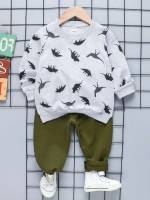  Multicolor Regular Fit Long Sleeve Toddler Boys Clothing 2926