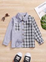 Casual Long Sleeve Regular Toddler Boys Tops 792