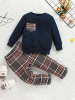  Regular Fit Casual Long Sleeve Kids Clothing 9609