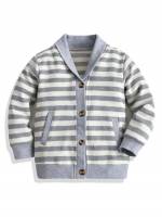 Shawl Collar Casual Regular Fit Kids Clothing 4368