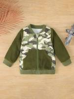  Camo Zipper Multicolor Toddler Girls Clothing 4574