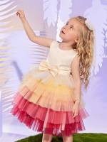  Colorblock Round Neck Glamorous Kids Clothing 8928