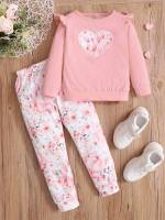  Cute Multicolor Long Sleeve Toddler Girls Clothing 715