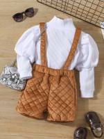 Pocket Multicolor Dressy Kids Clothing 454