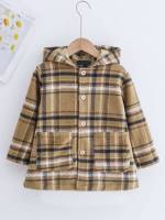  Regular Preppy Toddler Girls Outerwear 1834