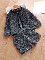  Casual Long Sleeve Button Kids Clothing 636