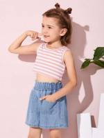  Casual Round Neck Kids Clothing 7474