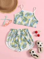 Regular Fit Tropical  Kids Clothing 205