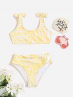   Cute Toddler Girls Beachwear 8051