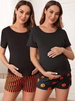 Multicolor  Halloween Maternity 5253