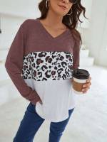  Casual Regular V neck Maternity 492